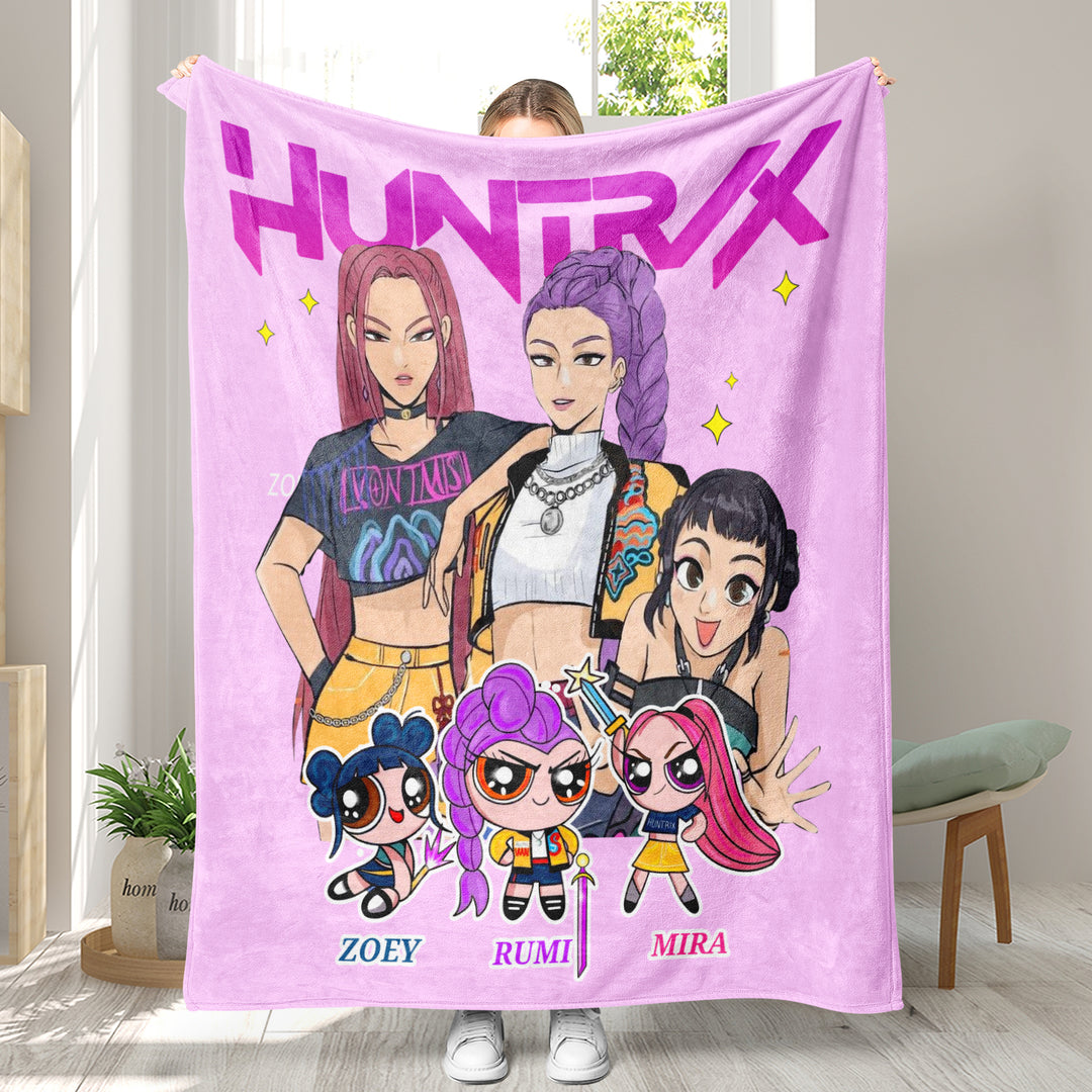 KDH K-pop inspired  Throw Blanket soft flannel Blanket