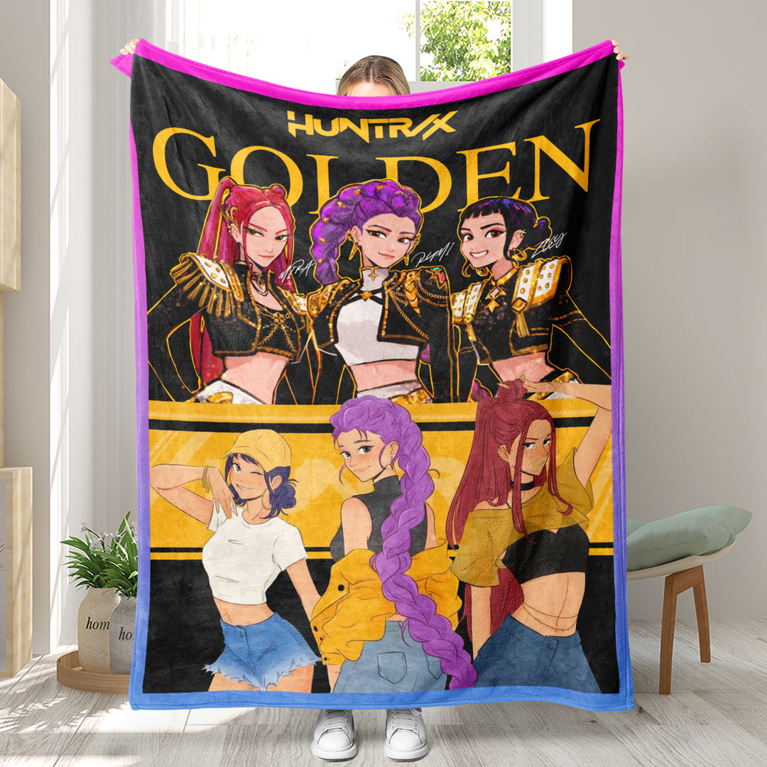 KDH K-pop inspired  Throw Blanket soft flannel Blanket
