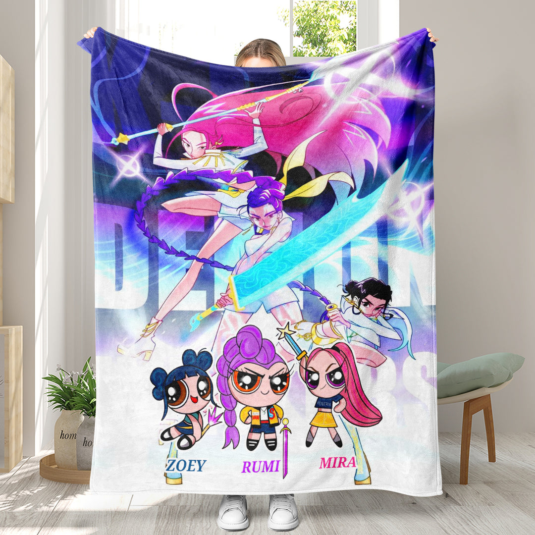 KDH K-pop inspired  Throw Blanket soft flannel Blanket