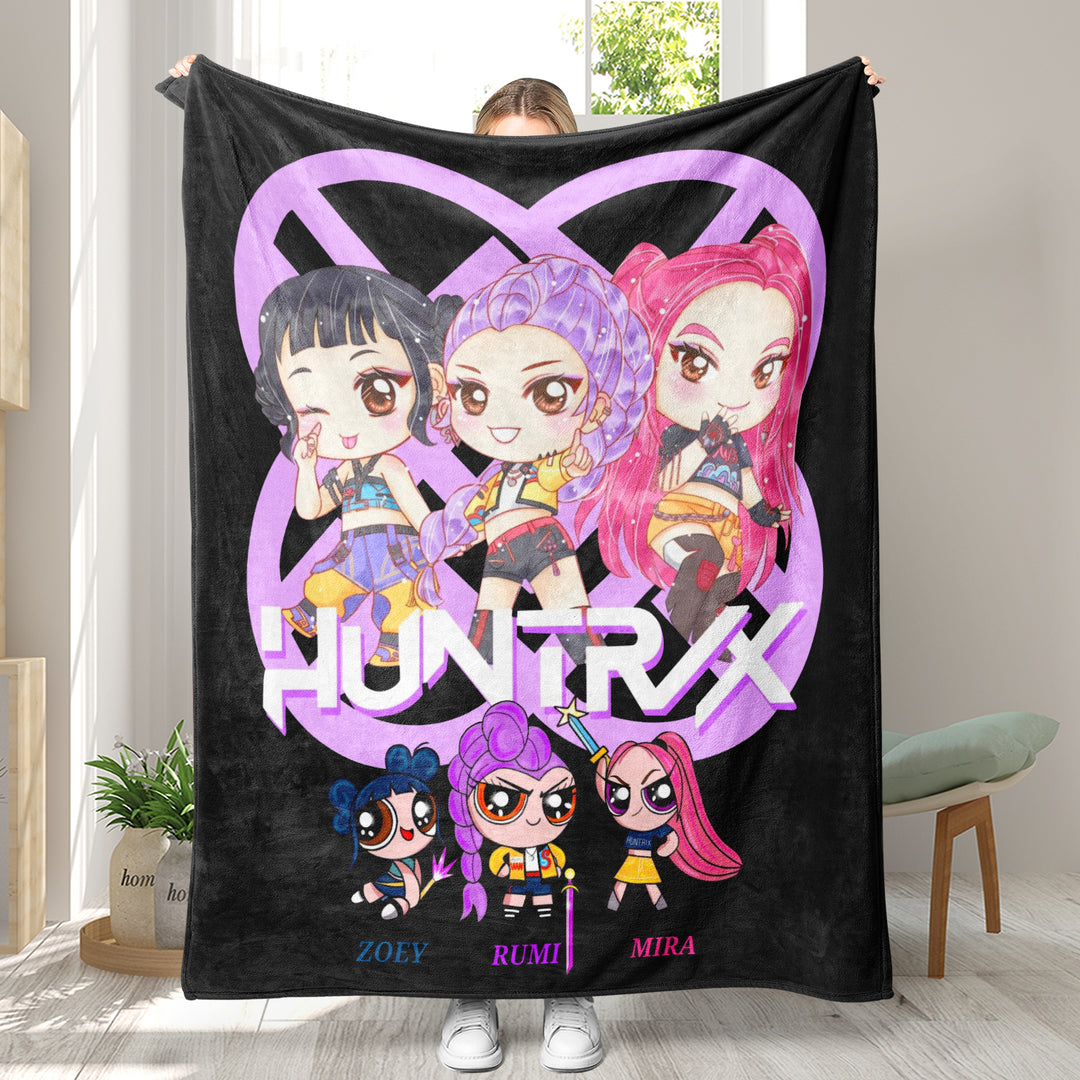 KDH K-pop inspired  Throw Blanket soft flannel Blanket