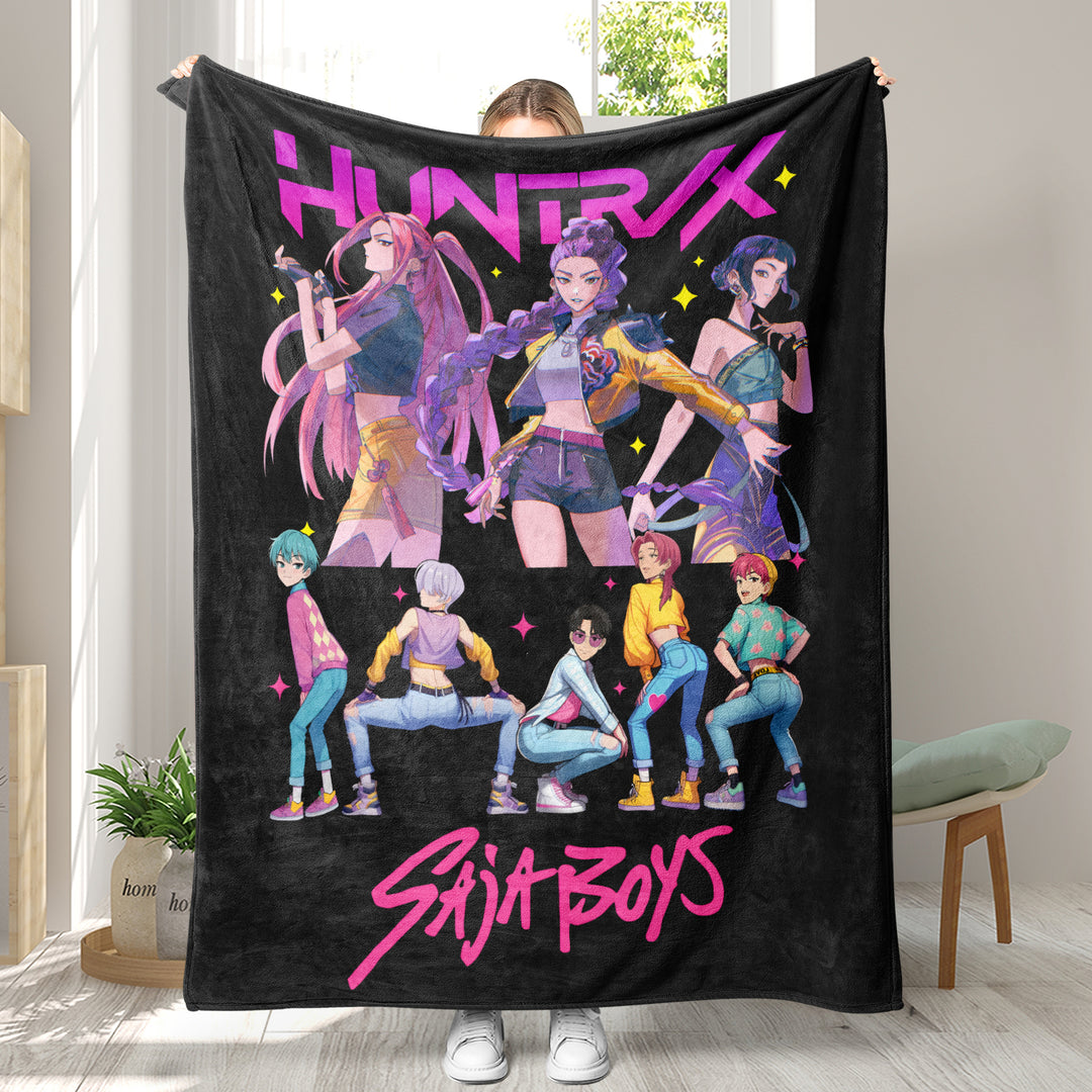 KDH K-pop inspired  Throw Blanket soft flannel Blanket