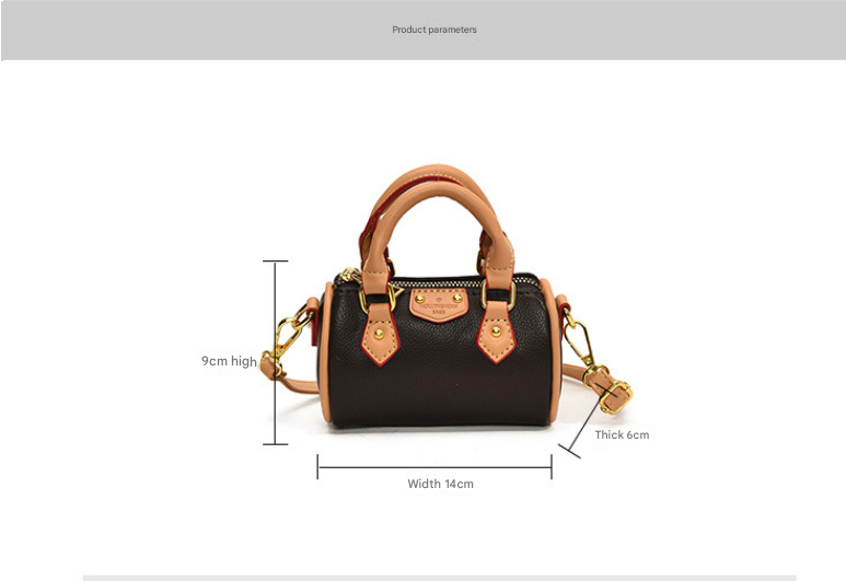 Mini Pillow handbag for girls women