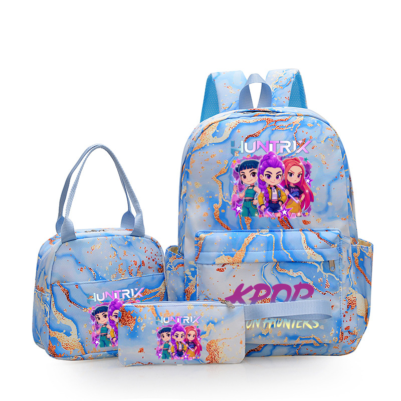 K-pop Witcher Girl Group Backpack Three-Piece Set