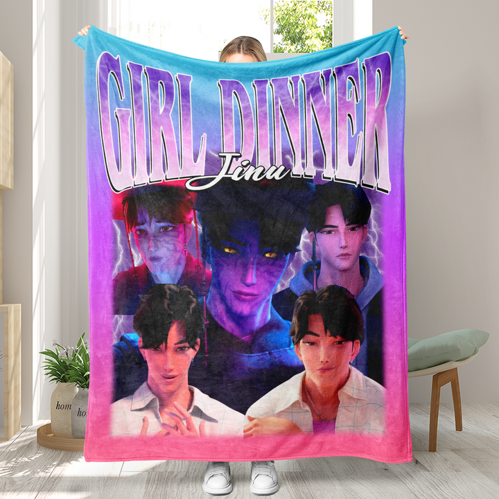 KDH K-pop inspired  Throw Blanket soft flannel Blanket