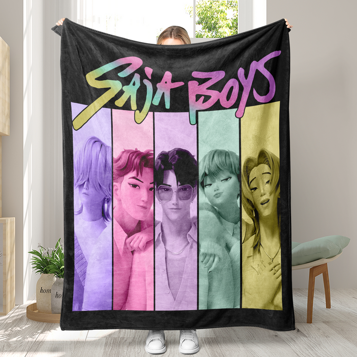 KDH K-pop inspired  Throw Blanket soft flannel Blanket