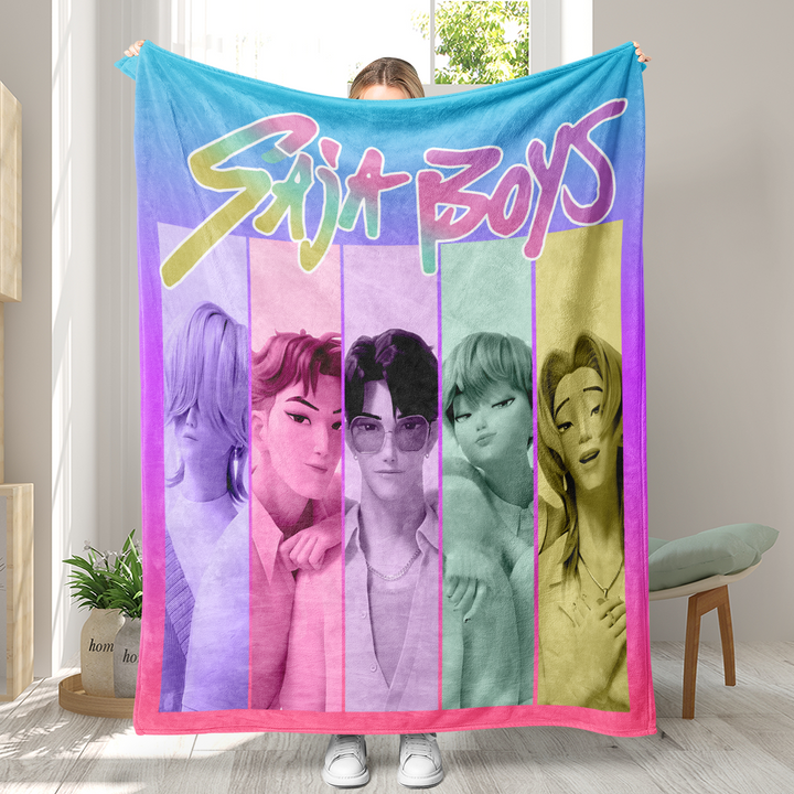 KDH K-pop inspired  Throw Blanket soft flannel Blanket