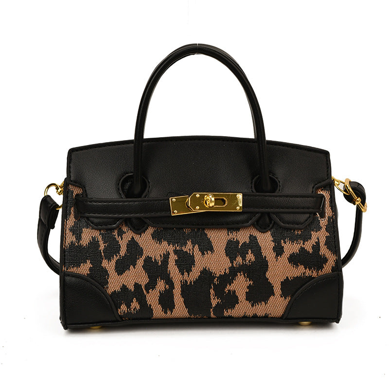 Classic Canvas & Faux Leather Mini handbag