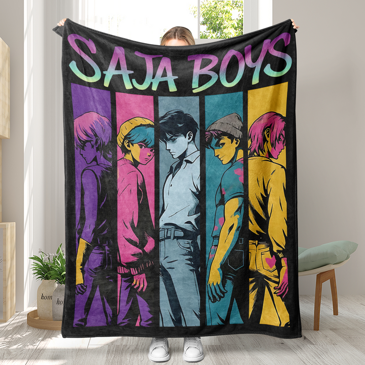 KDH K-pop inspired  Throw Blanket soft flannel Blanket