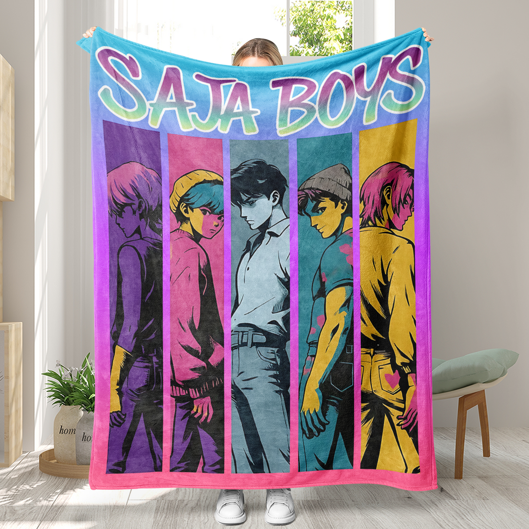KDH K-pop inspired  Throw Blanket soft flannel Blanket