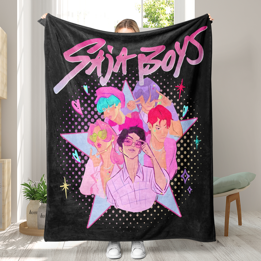 KDH K-pop inspired  Throw Blanket soft flannel Blanket