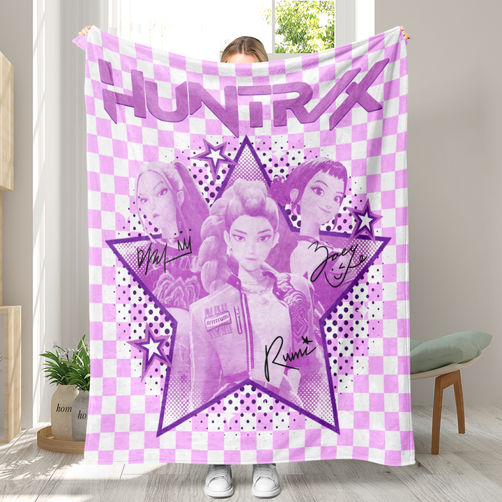 KDH K-pop inspired  Throw Blanket soft flannel Blanket