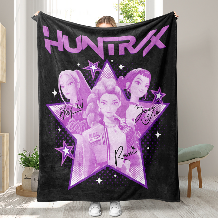 KDH K-pop inspired  Throw Blanket soft flannel Blanke