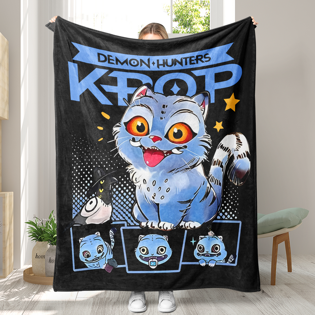 KDH K-pop inspired  Throw Blanket soft flannel Blanke