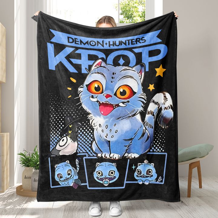 KDH K-pop inspired  Throw Blanket soft flannel Blanke