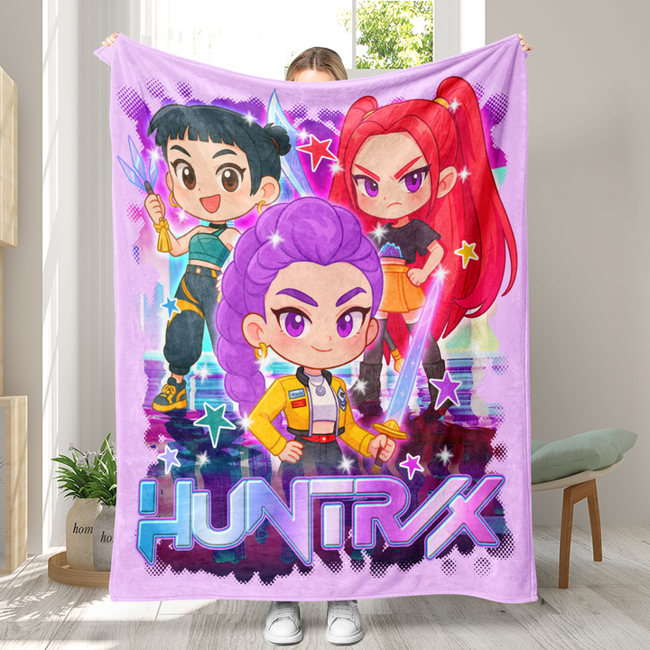KDH K-pop inspired  Throw Blanket soft flannel Blanke