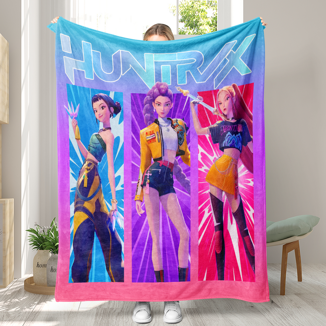 KDH K-pop inspired Throw Blanket soft flannel Blanket