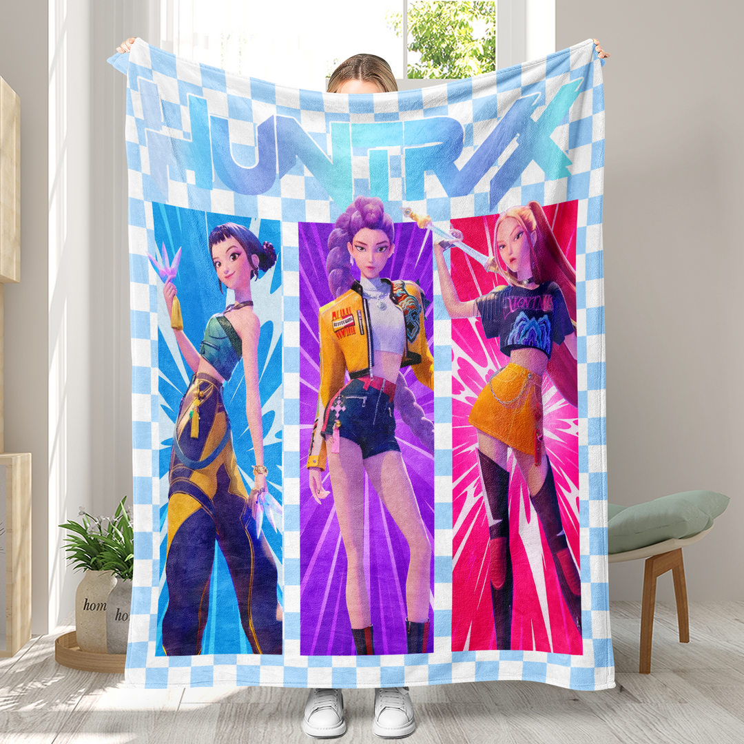 KDH K-pop inspired Throw Blanket soft flannel Blanket