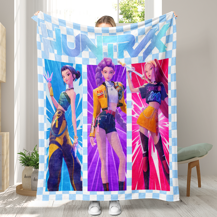 KDH K-pop inspired Throw Blanket soft flannel Blanket