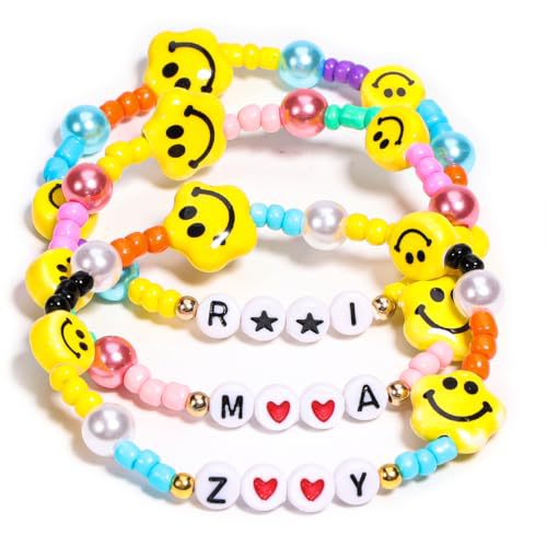 Kpop Demon Hunters beaded layered bracelets