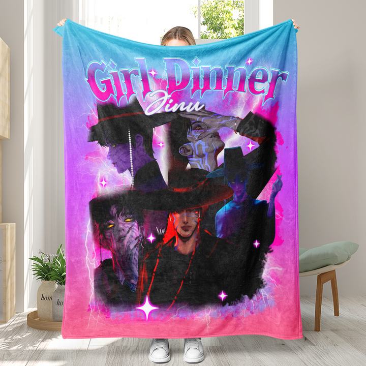 KDH K-pop inspired Throw Blanket soft flannel Blanket