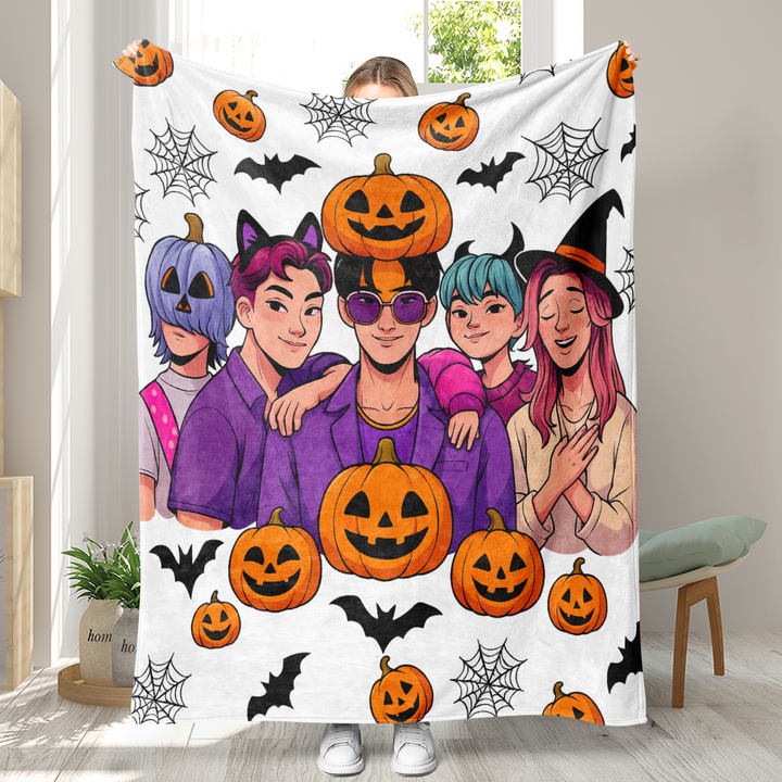 KDH K-pop inspired Throw Blanket soft flannel Blanket