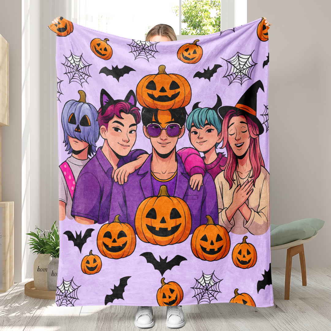 KDH K-pop inspired Throw Blanket soft flannel Blanket