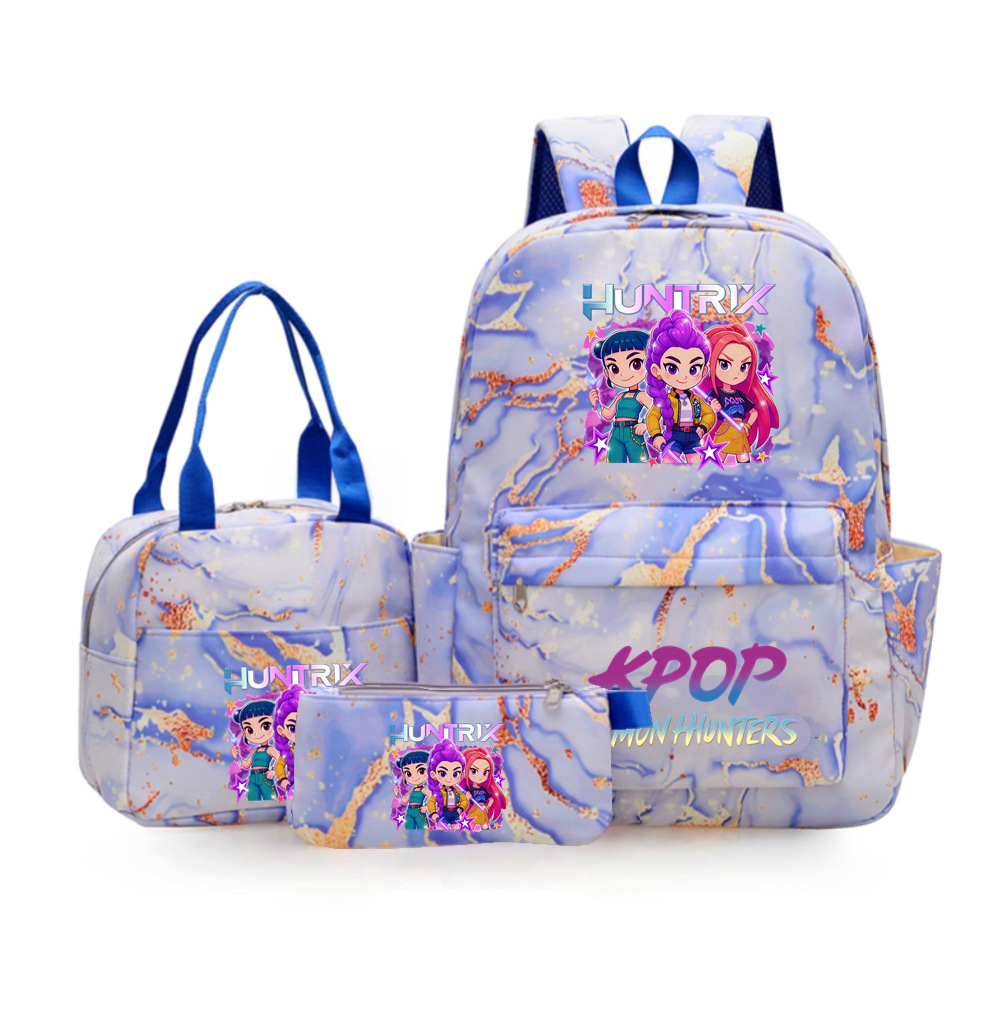 K-pop Witcher Girl Group Backpack Three-Piece Set