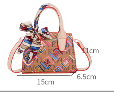 Graffiti Shoulder Bag square handbag