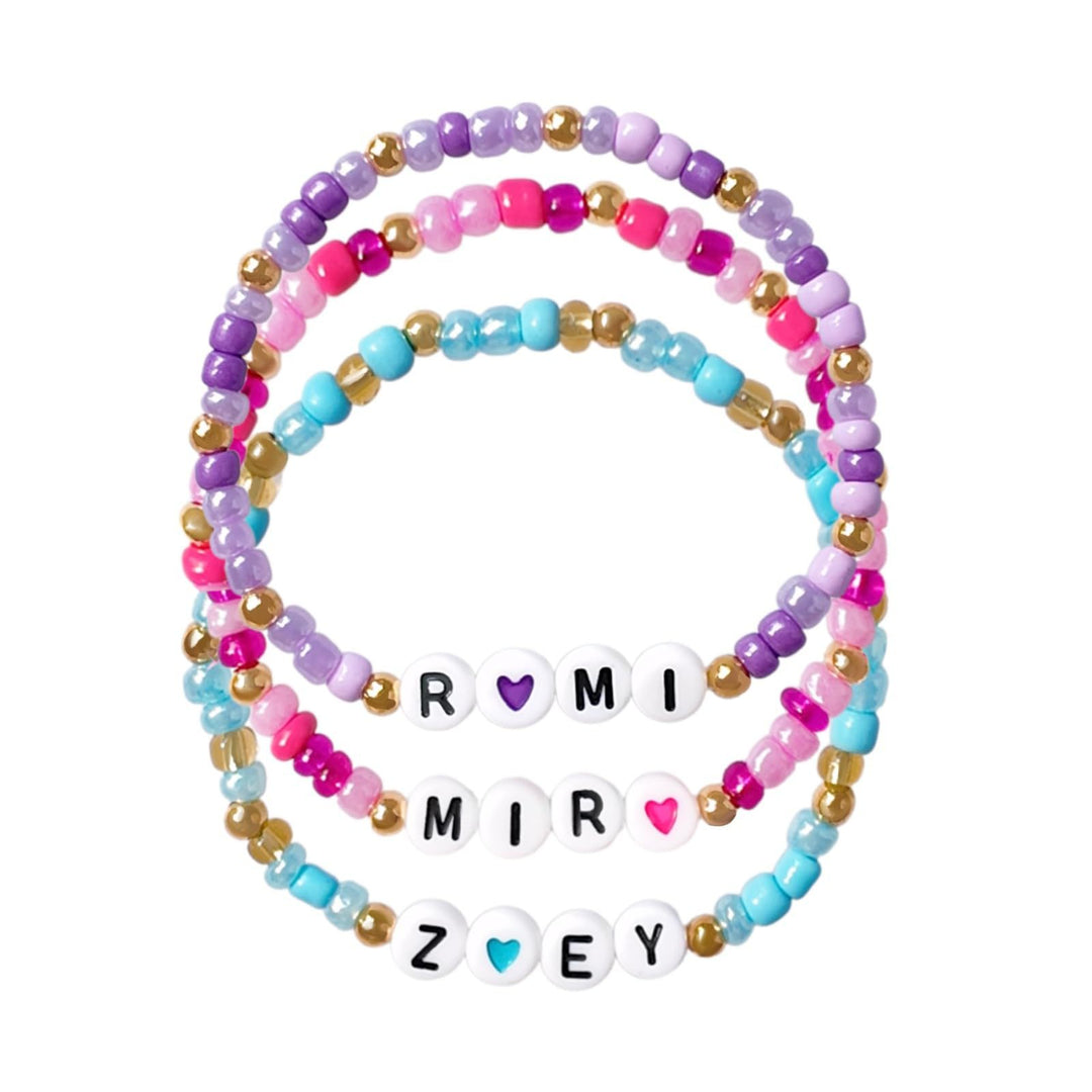 Kpop Demon Hunters beaded layered bracelets