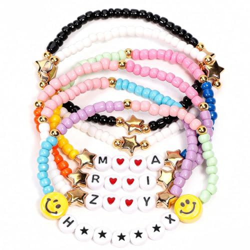 Kpop Demon Hunters beaded layered bracelets