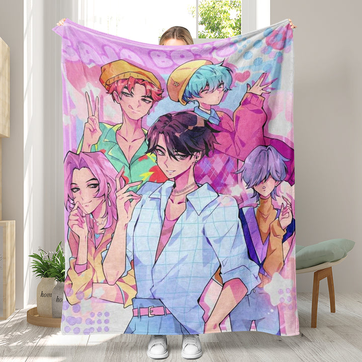 KDH K-pop inspired Throw Blanket soft flannel Blanket