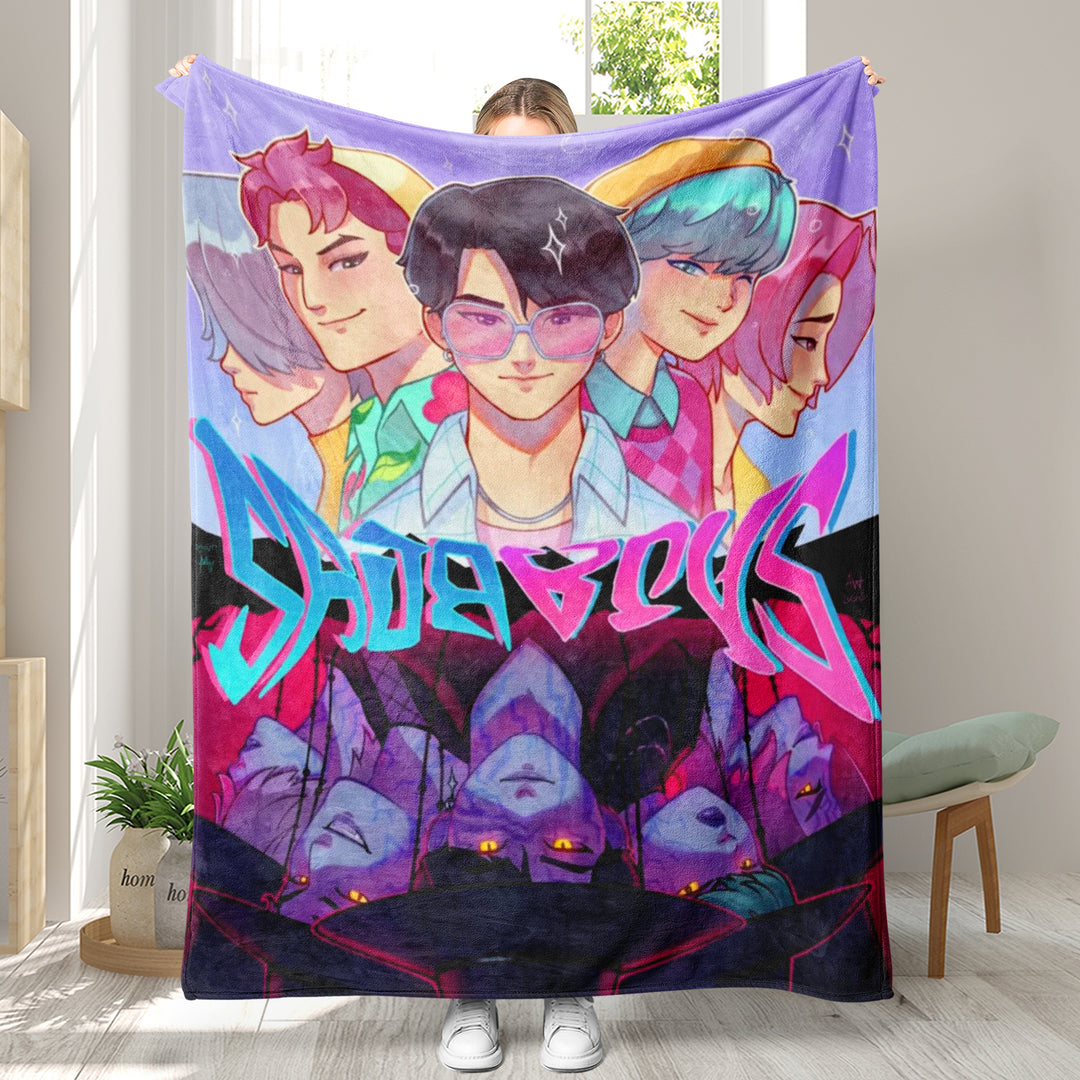 KDH K-pop inspired Throw Blanket soft flannel Blanket