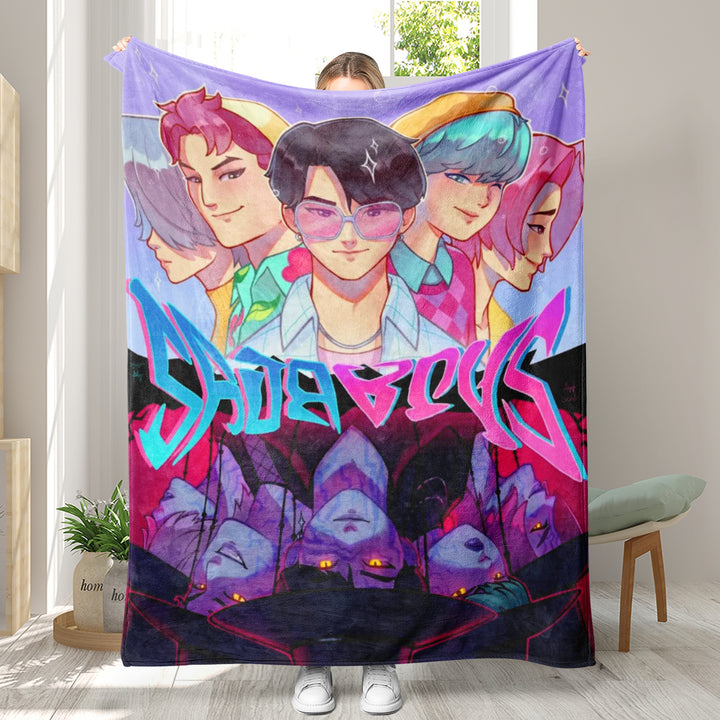KDH K-pop inspired Throw Blanket soft flannel Blanket