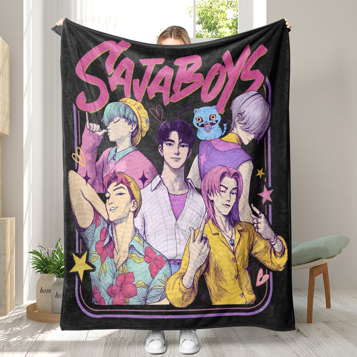 KDH K-pop inspired Throw Blanket soft flannel Blanket