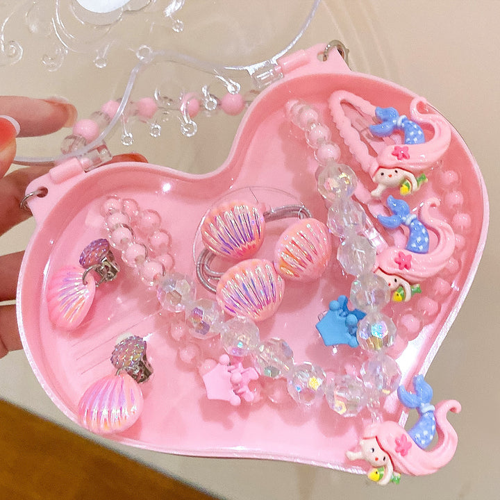Girls Dreamy Mermaid necklace accessory set gift for friends