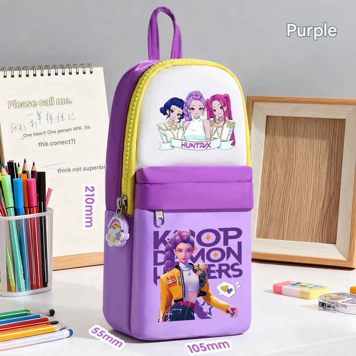 KDH K-pop inspired Multi-layer large capacity pencil box