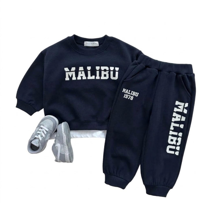 Baby Boys Malibu Cotton 2-Piece Sweatshirt and Pants Set