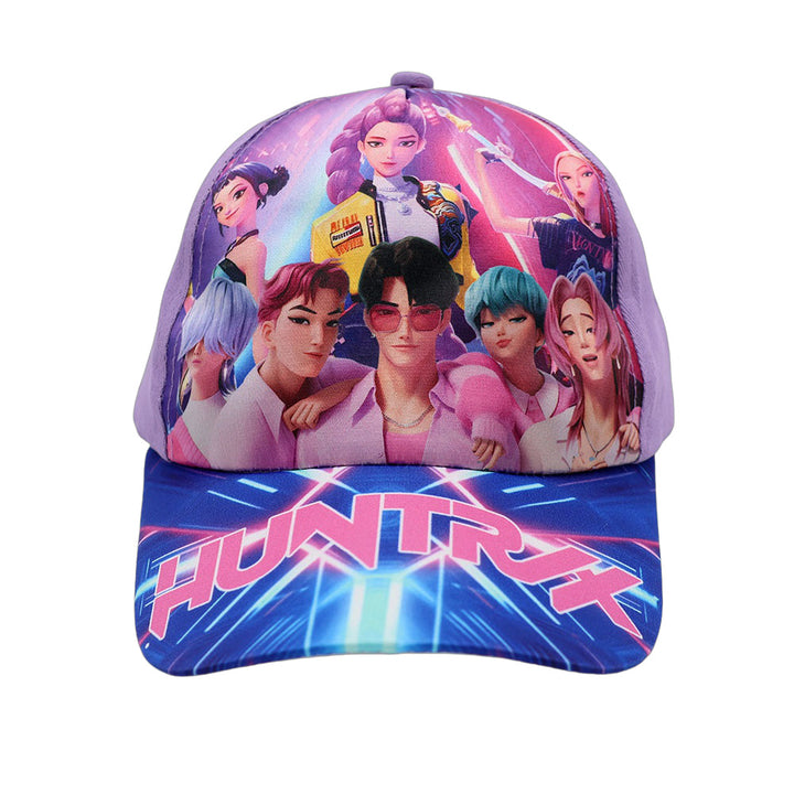 KDH K-pop inspired printed baseball cap for kids
