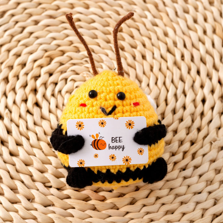 Handmade crochet pencil pendant back to school gift