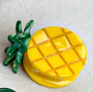 Cute fruit Mini acetate hair claw clips