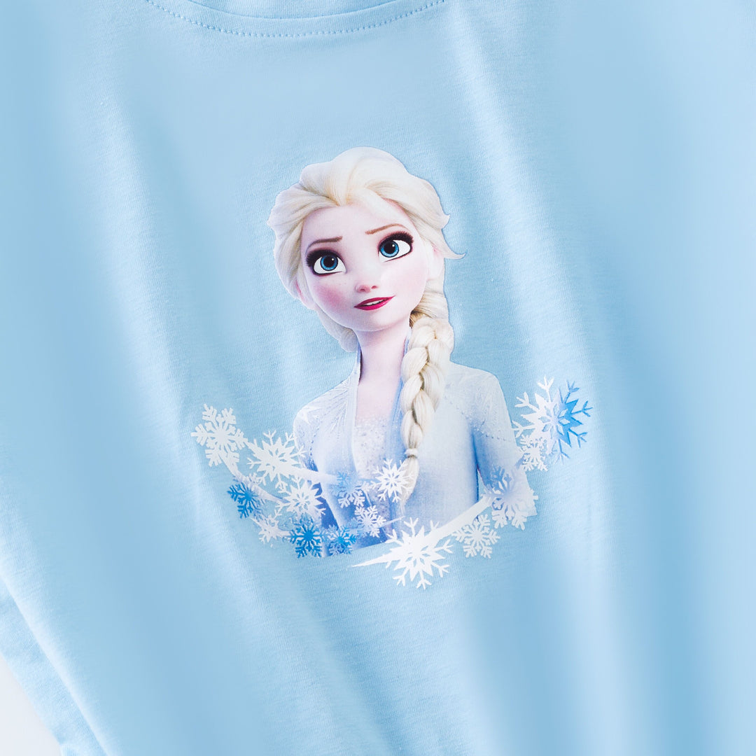 Girls Frozen theme summer sequin princess dress