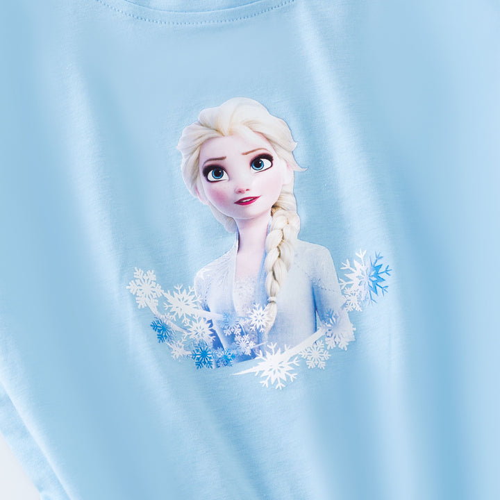 Girls Frozen theme summer sequin princess dress