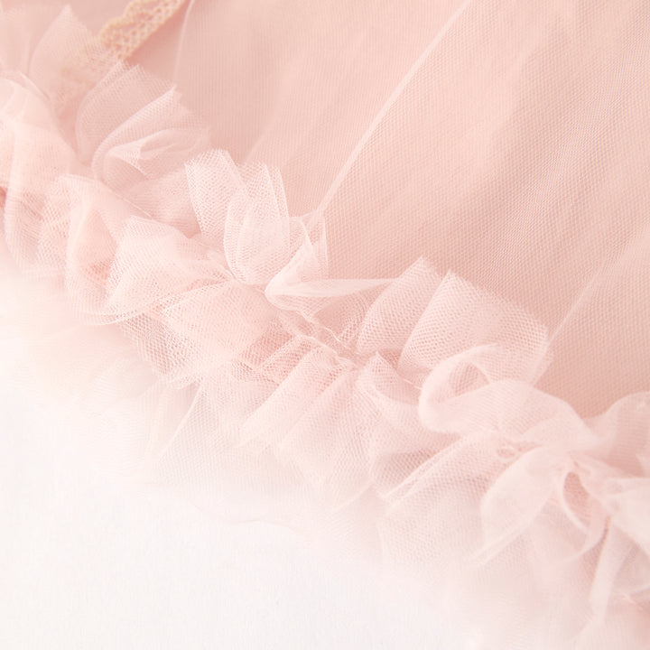 Girls sweet bow deco mesh princess dress