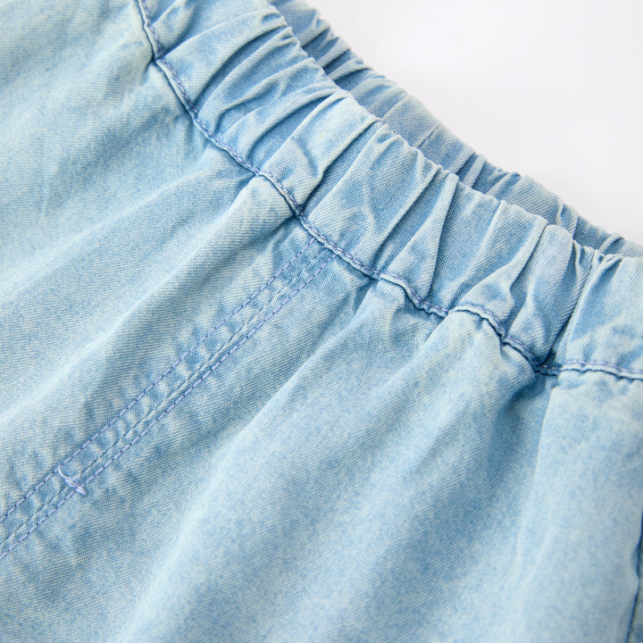 Girls' Lace Jeans Summer Thin denim Pants