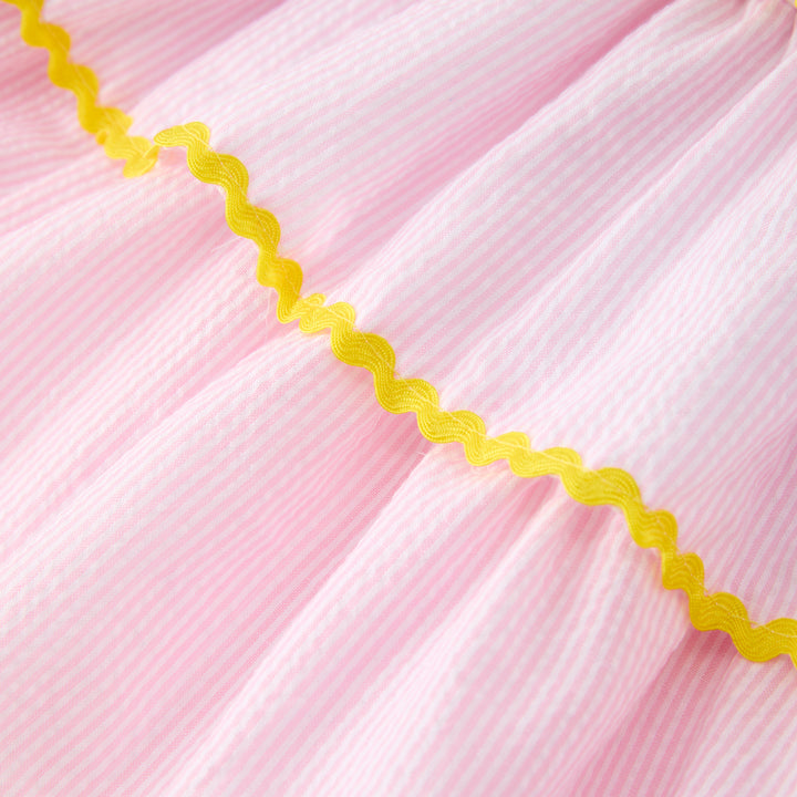 Girls' Birthday Pink Cake Dress Birthday Dress for party