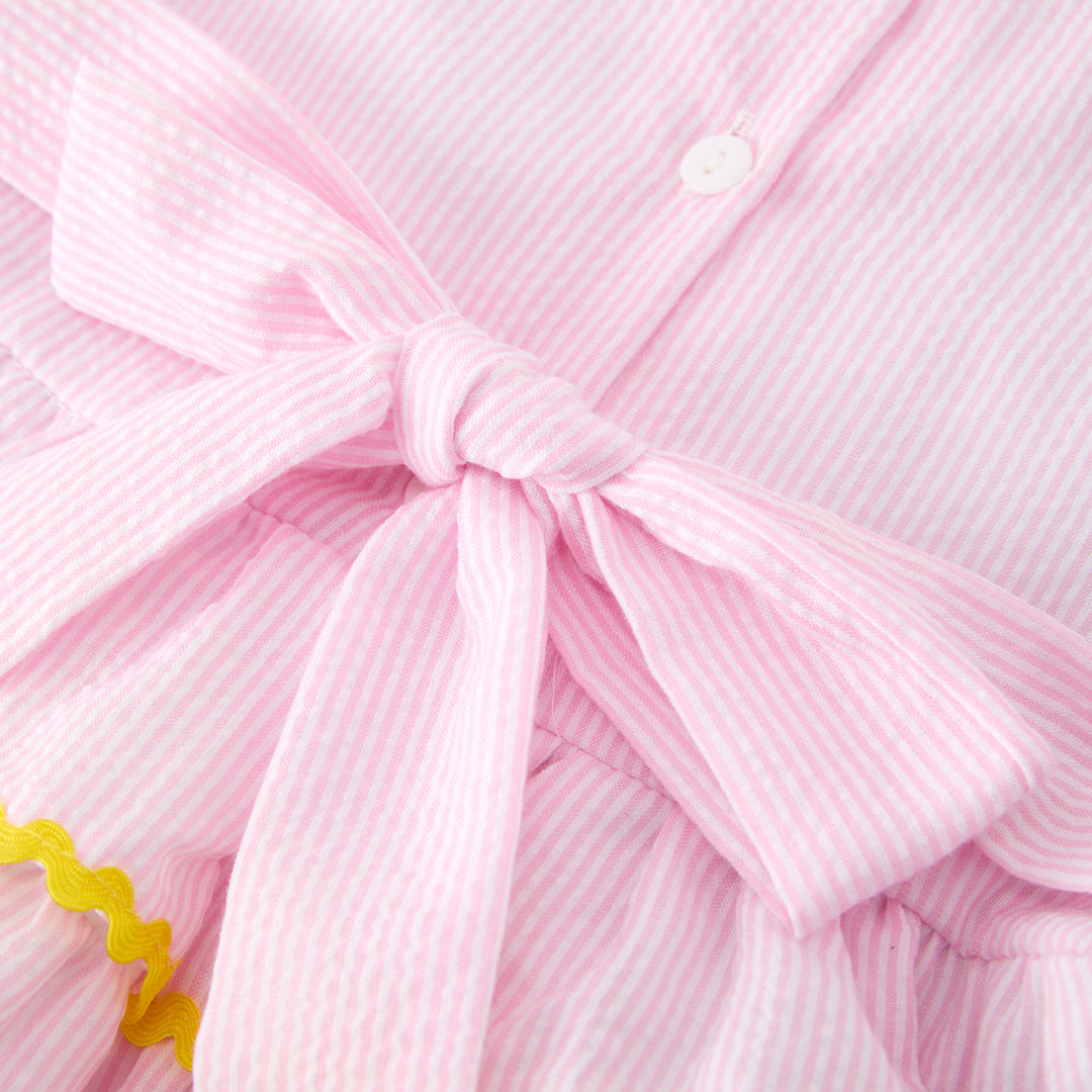 Girls' Birthday Pink Cake Dress Birthday Dress for party