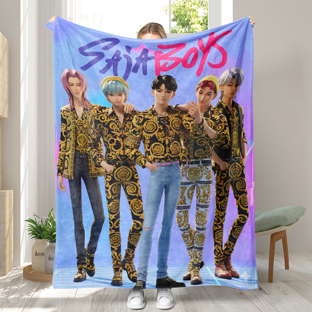 KDH K-pop inspired Throw Blanket soft flannel Blanket