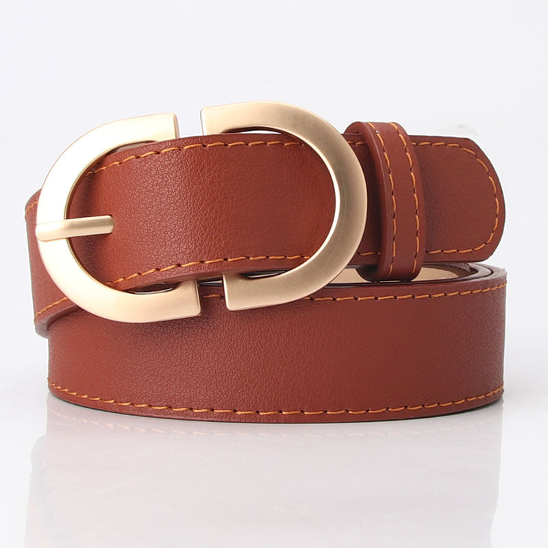 Women's fashion belt clothing deco belt