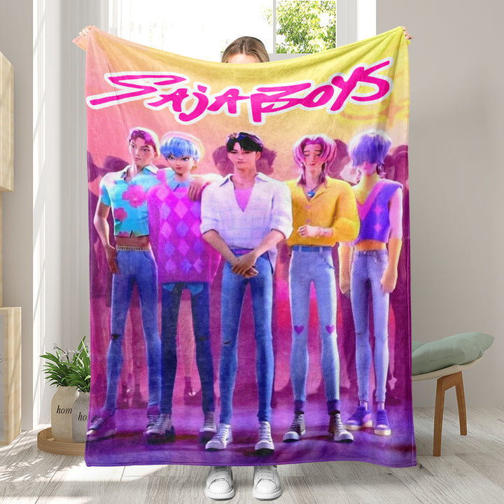 KDH K-pop inspired Throw Blanket soft flannel Blanket