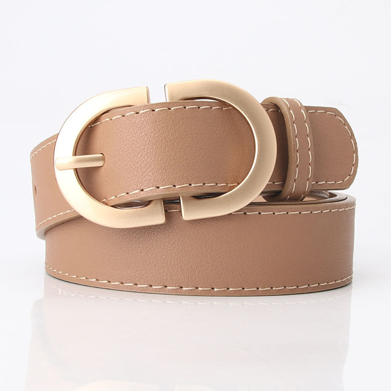 Women's fashion belt clothing deco belt